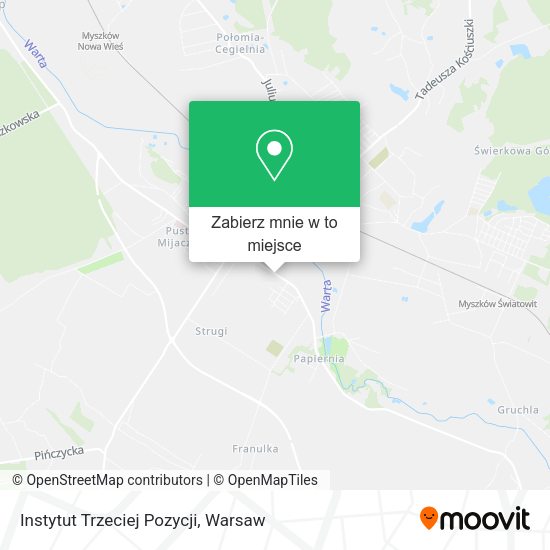 Mapa Instytut Trzeciej Pozycji