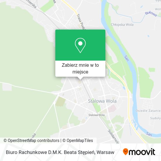 Mapa Biuro Rachunkowe D.M.K. Beata Stępień