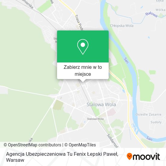 Mapa Agencja Ubezpieczeniowa Tu Fenix Łepski Paweł