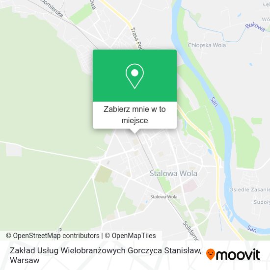 Mapa Zakład Usług Wielobranżowych Gorczyca Stanisław