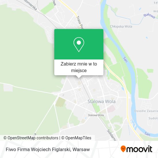 Mapa Fiwo Firma Wojciech Figlarski