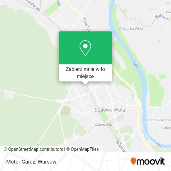 Mapa Motor Garaż