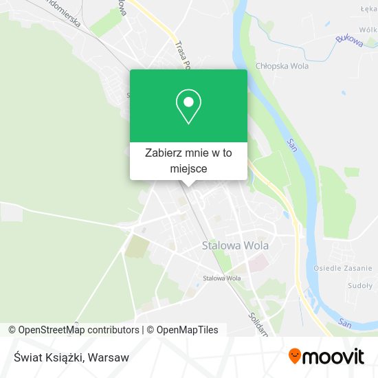 Mapa Świat Książki