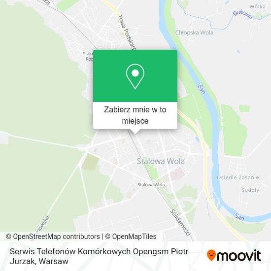 Mapa Serwis Telefonów Komórkowych Opengsm Piotr Jurzak