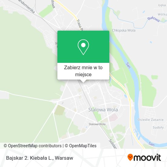 Mapa Bajskar 2. Kiebała L.