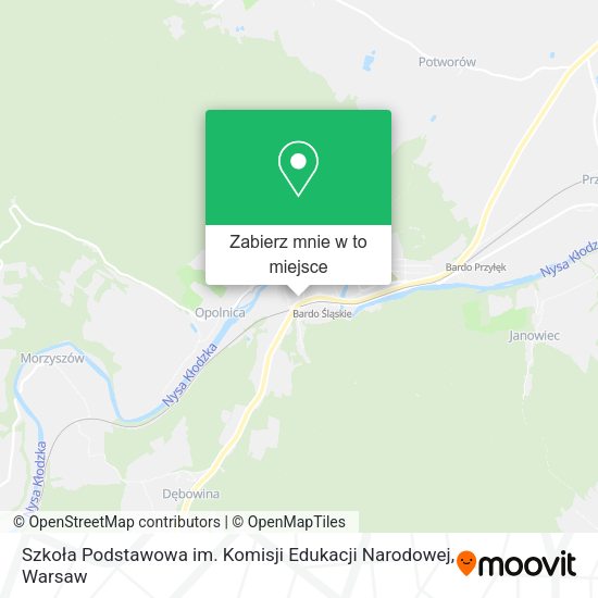 Mapa Szkoła Podstawowa im. Komisji Edukacji Narodowej