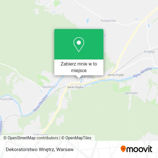 Mapa Dekoratorstwo Wnętrz