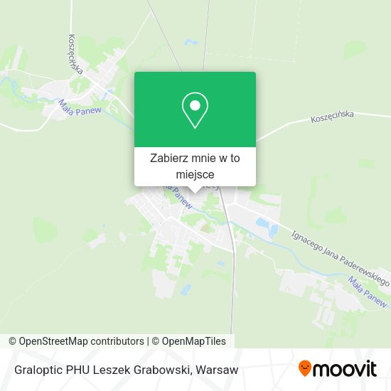 Mapa Graloptic PHU Leszek Grabowski