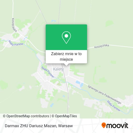 Mapa Darmax ZHU Dariusz Mazan