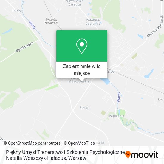 Mapa Piękny Umysł Trenerstwo i Szkolenia Psychologiczne Natalia Woszczyk-Haładus