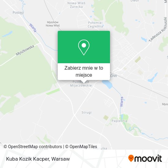 Mapa Kuba Kozik Kacper