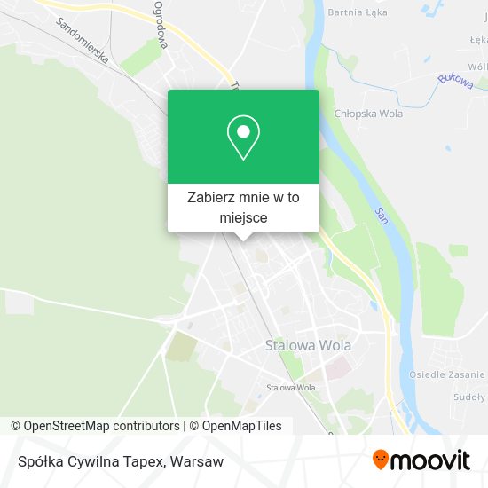 Mapa Spółka Cywilna Tapex