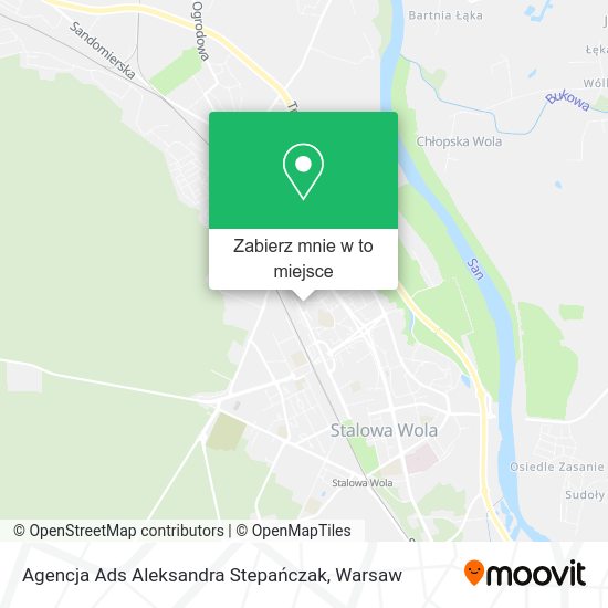 Mapa Agencja Ads Aleksandra Stepańczak