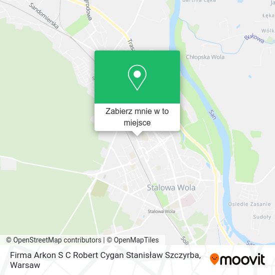 Mapa Firma Arkon S C Robert Cygan Stanisław Szczyrba