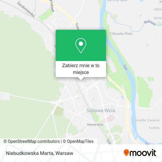 Mapa Niebudkowska Marta