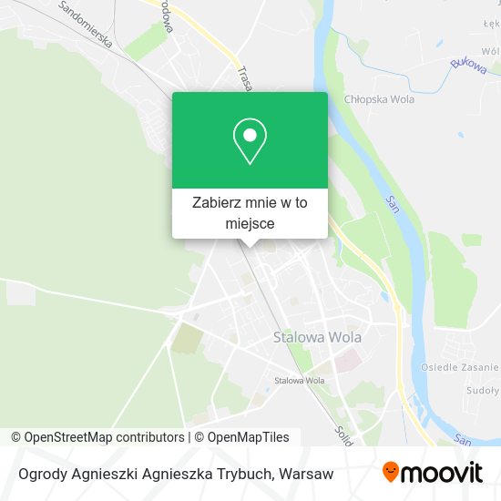 Mapa Ogrody Agnieszki Agnieszka Trybuch