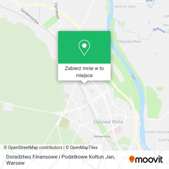 Mapa Doradztwo Finansowe i Podatkowe Kołtun Jan