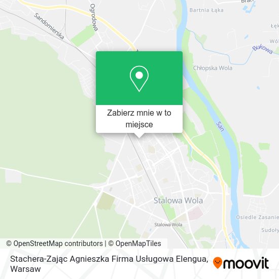 Mapa Stachera-Zając Agnieszka Firma Usługowa Elengua