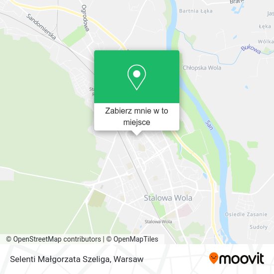 Mapa Selenti Małgorzata Szeliga