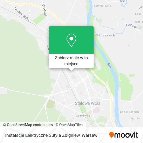 Mapa Instalacje Elektryczne Sutyła Zbigniew