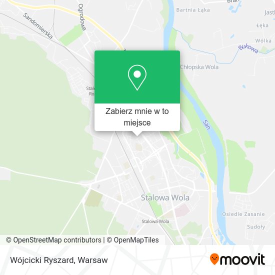 Mapa Wójcicki Ryszard