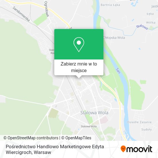 Mapa Pośrednictwo Handlowo Marketingowe Edyta Wiercigroch