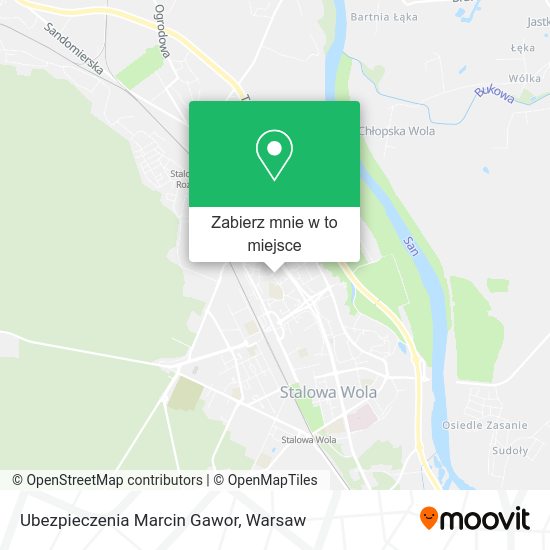 Mapa Ubezpieczenia Marcin Gawor