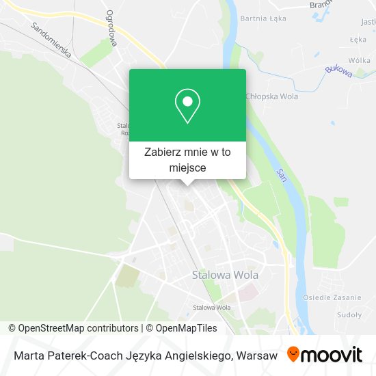 Mapa Marta Paterek-Coach Języka Angielskiego