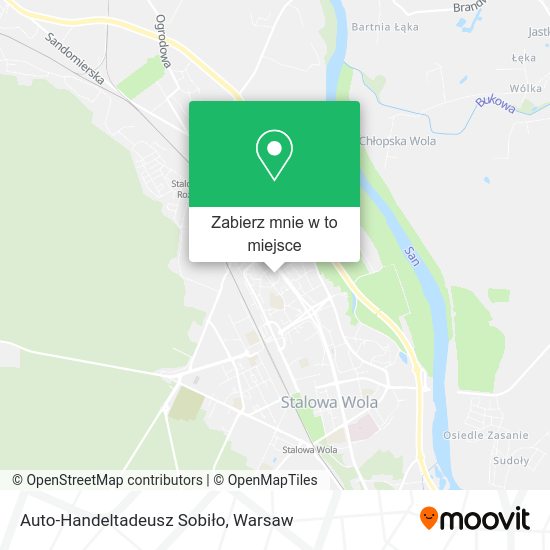 Mapa Auto-Handeltadeusz Sobiło