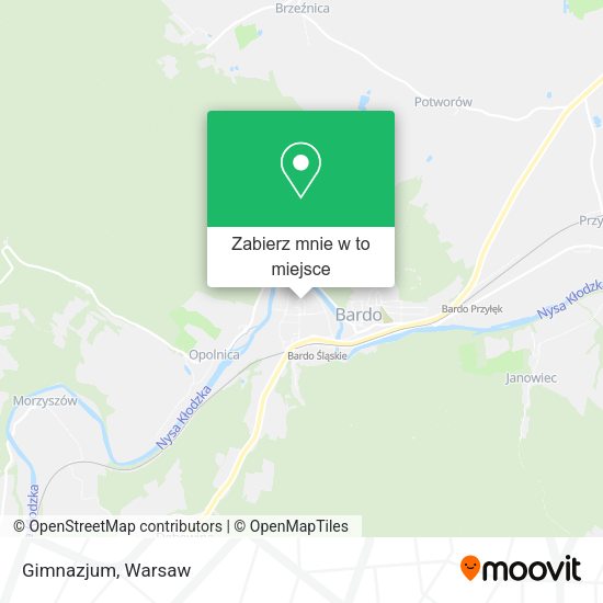 Mapa Gimnazjum