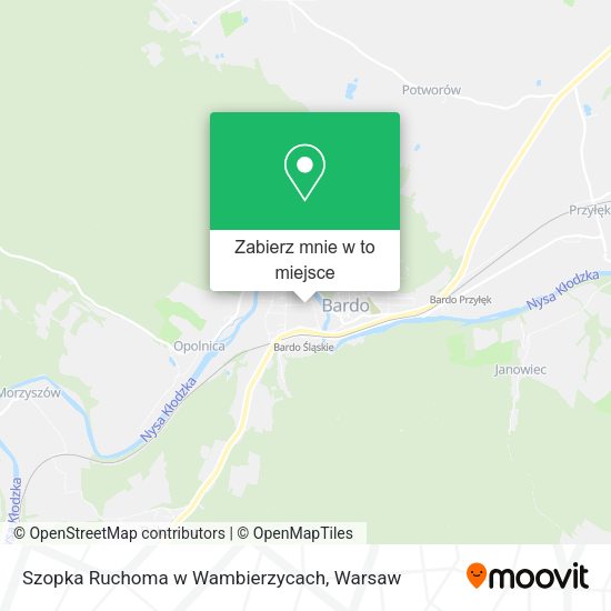 Mapa Szopka Ruchoma w Wambierzycach