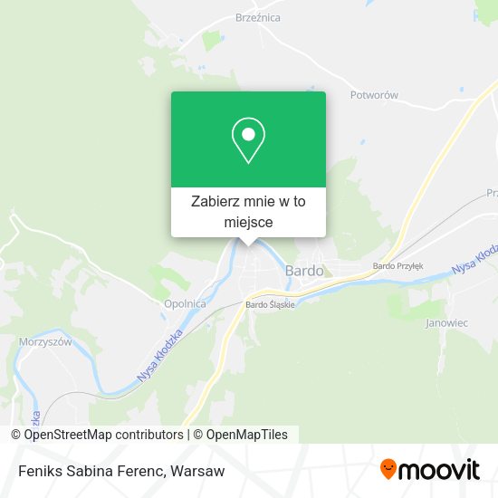 Mapa Feniks Sabina Ferenc