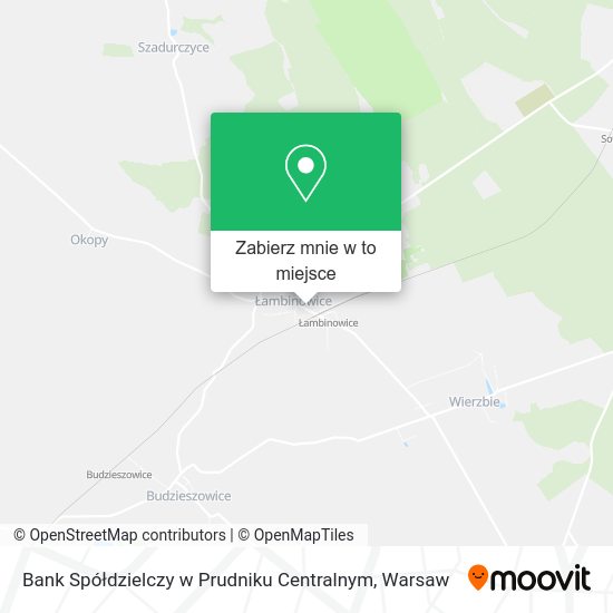 Mapa Bank Spółdzielczy w Prudniku Centralnym