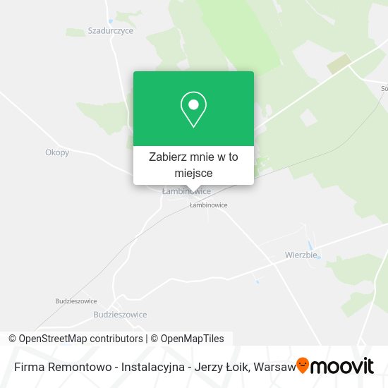 Mapa Firma Remontowo - Instalacyjna - Jerzy Łoik