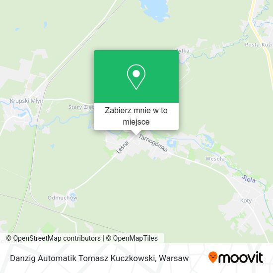 Mapa Danzig Automatik Tomasz Kuczkowski