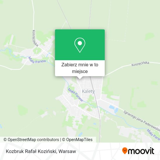 Mapa Kozbruk Rafał Koziński