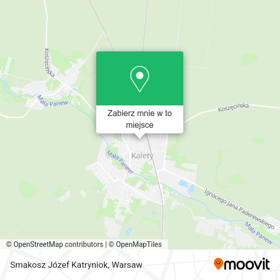 Mapa Smakosz Józef Katryniok