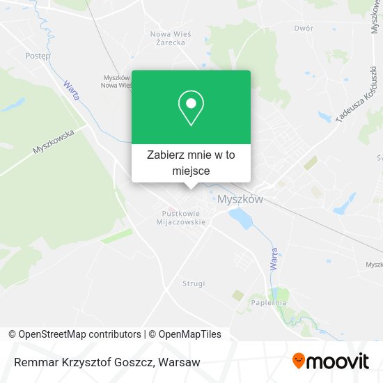 Mapa Remmar Krzysztof Goszcz