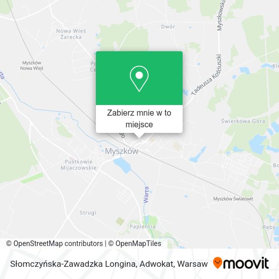 Mapa Słomczyńska-Zawadzka Longina, Adwokat