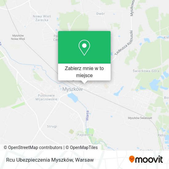 Mapa Rcu Ubezpieczenia Myszków