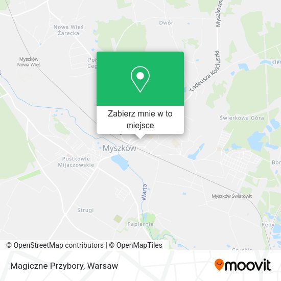 Mapa Magiczne Przybory