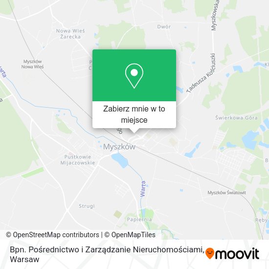 Mapa Bpn. Pośrednictwo i Zarządzanie Nieruchomościami