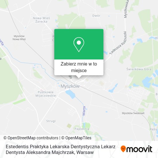 Mapa Estedentis Praktyka Lekarska Dentystyczna Lekarz Dentysta Aleksandra Majchrzak