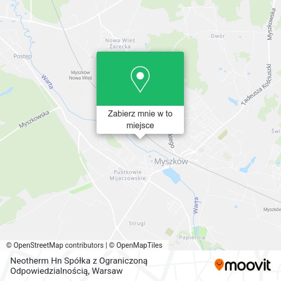 Mapa Neotherm Hn Spółka z Ograniczoną Odpowiedzialnością