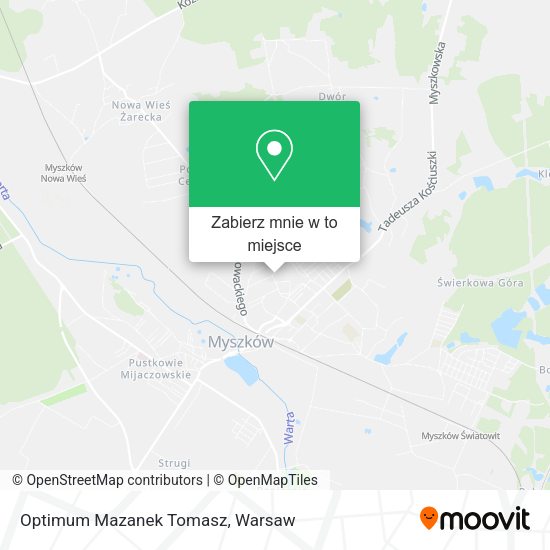 Mapa Optimum Mazanek Tomasz