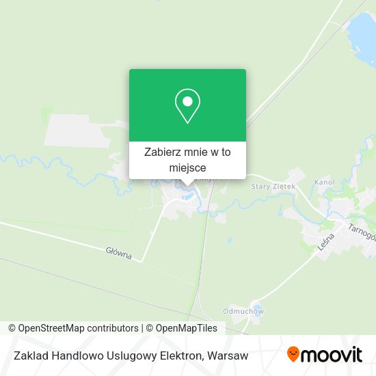 Mapa Zaklad Handlowo Uslugowy Elektron