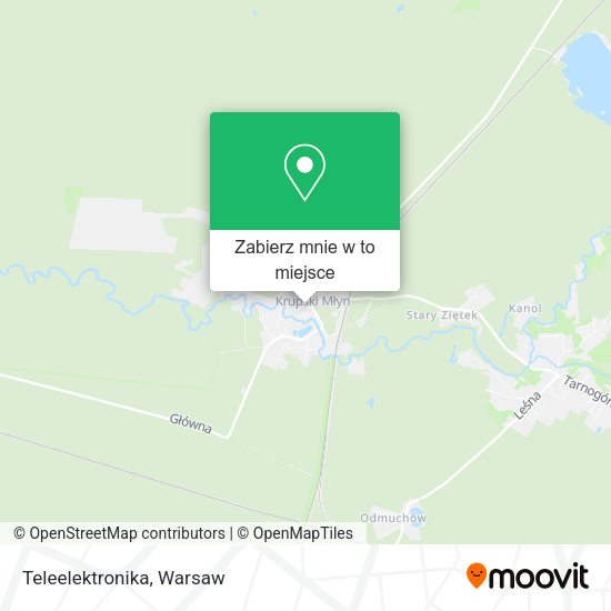 Mapa Teleelektronika