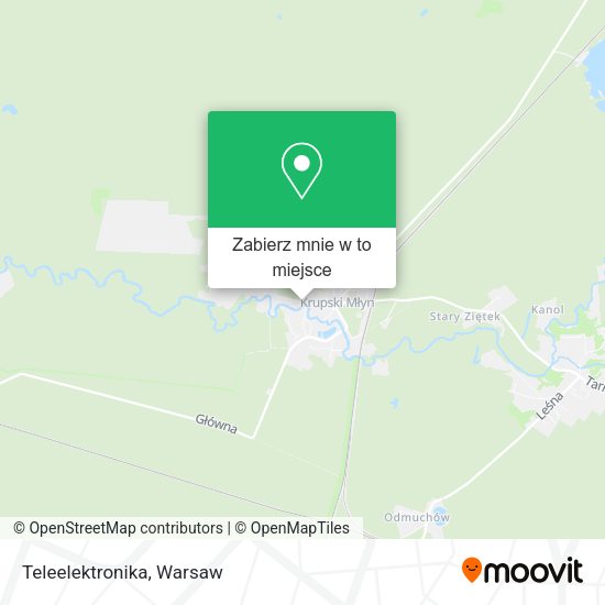 Mapa Teleelektronika