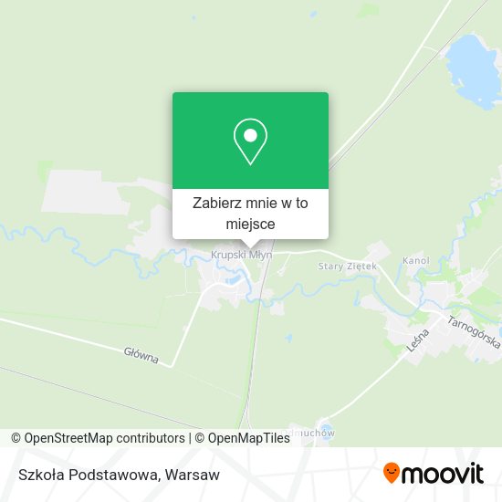 Mapa Szkoła Podstawowa