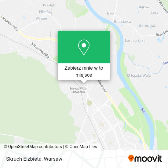 Mapa Skruch Elzbieta